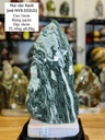 Tác Phẩm Đá Serpentine Vân Xanh Cao 72 Ngang 34 Sâu 16 (cm) 48,8kg