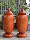 Cặp Chum Phú Quý Gỗ Cẩm Cao 80 Đường Kính 33 (cm)