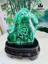 Tác Phẩm Đá Malachite Cao 18 Ngang 10 (cm) 1,9kg