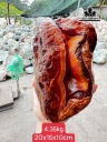 Tác Phẩm Đá Mã Não Đỏ Cao 20 Ngang 15 Sâu 10 (cm) 4,35kg