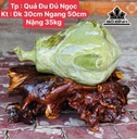 Quả Đu Đủ Đá Serpentine Ngang 50 Đường Kính 30 (cm) 35kg