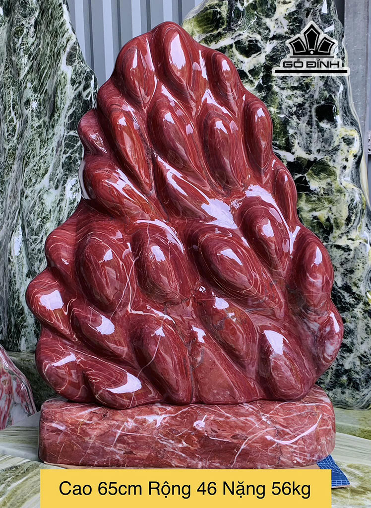 Tác Phẩm Đá Serpentine Cao 65 Ngang 46 (cm) 56kg