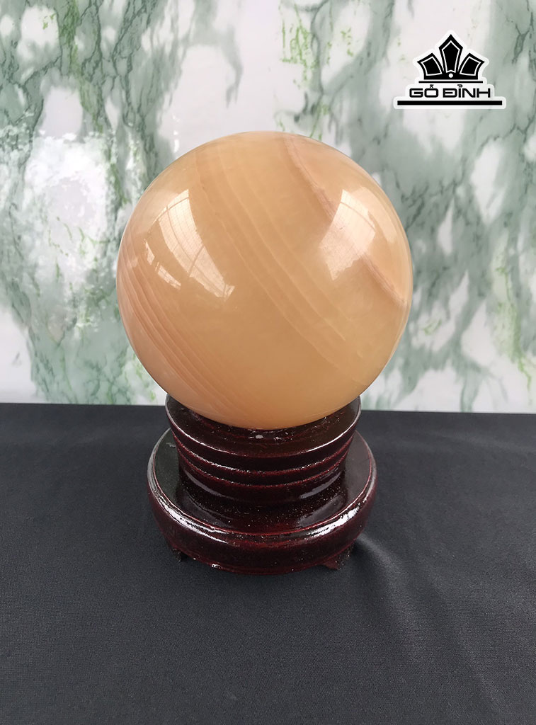 Bi Cầu Đá Ngọc Hoàng Long Đường Kính 10,5 (cm) 1,45kg