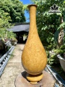 Bình Hoa Gỗ Nu Dổi Cao 53 Đường Kính 20 (cm)