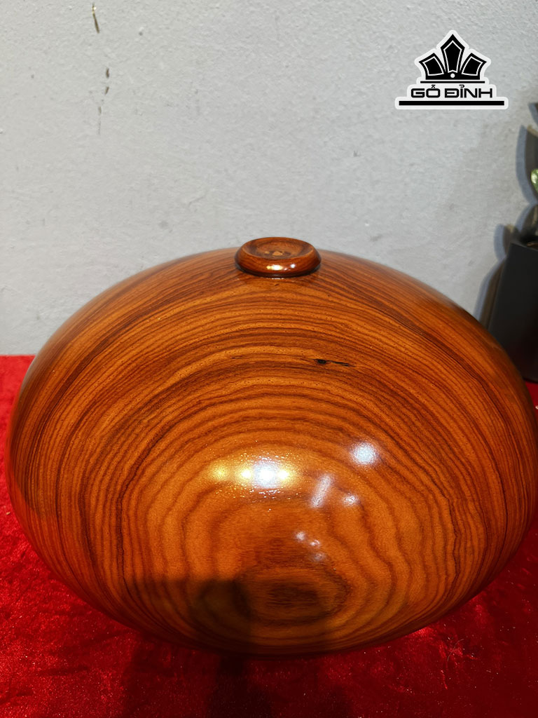 Chum Phú Quý Gỗ Cẩm Cao 17 Đường Kính 33 (cm)