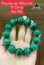 Vòng Tay Đá Malachite Đường Kính 18 (cm) 154,7g