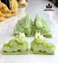 Cặp Tỳ Hưu Đá Onyx Xanh Cao 12 Ngang 15 (cm) 3,8kg