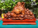 Tượng Ông Thọ Tiên Gỗ Ngọc Am Cao 47 Ngang 66 Sâu 32 (cm)