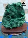 Tác Phẩm Đá Malachite Cao 15 (cm) 1,5kg