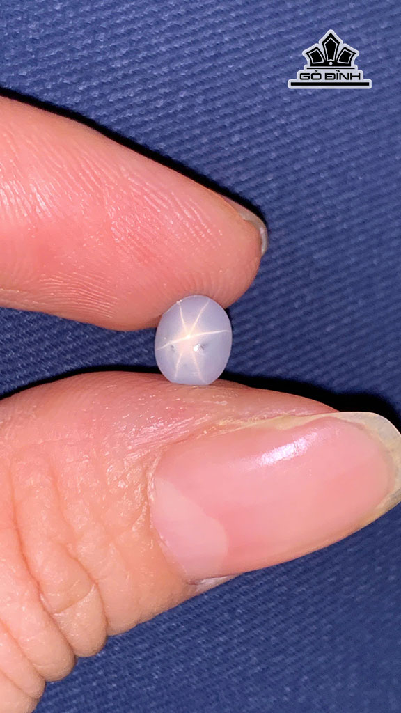 Viên Đá Sapphire Trắng Sao 1,220cts