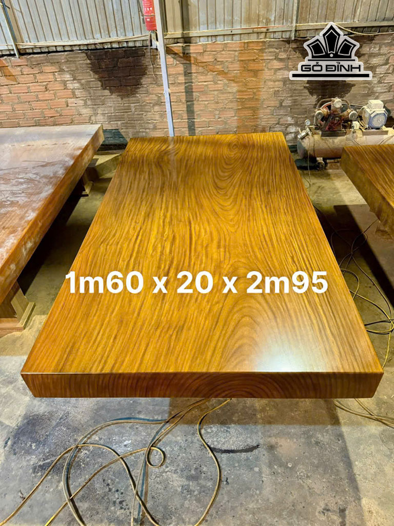 Sập Gỗ Cẩm Hồng Kích Thước 160x20x295 (cm) HĐL