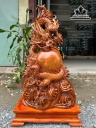 Tượng Rồng Phong Thủy Gỗ Hương Cao Cả Kỷ 90 Riêng Kỷ 10 Ngang 48 Sâu 20 (cm)