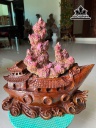 Tác Phẩm Thuận Buồm Xuôi Gió Đá Ruby Lục Yên Cao 40 Nặng 3,9kg