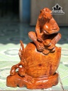 Tượng Khỉ Gỗ Hương Cao 41 Ngang 28 Sâu 20 (cm) 5kg