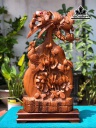 Cây Đàn Trang Trí Gỗ Ngọc Am Cao 73 Ngang 34 Sâu 10 (cm)