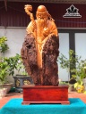 Tượng Ông Thọ Gỗ Hương Cao Cả Kỷ 114 Riêng Kỷ Cao 19 Ngang 42 Sâu 25 (cm)