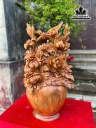 Giỏ Hoa Gỗ Ngọc Am Cao 62 Ngang 38 Sâu 20 (cm)
