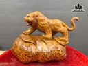 Tượng Hổ Săn Mồi Gỗ Nu Ngọc Am Cao 28 Ngang 38 Sâu 20 (cm) 5kg