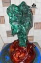 Tác Phẩm Đá Malachite Cao 33 (cm) 7kg