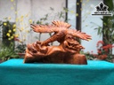 Tượng Đại Bàng Gỗ Hương Cao 33 Ngang 47 Sâu 21 (cm)
