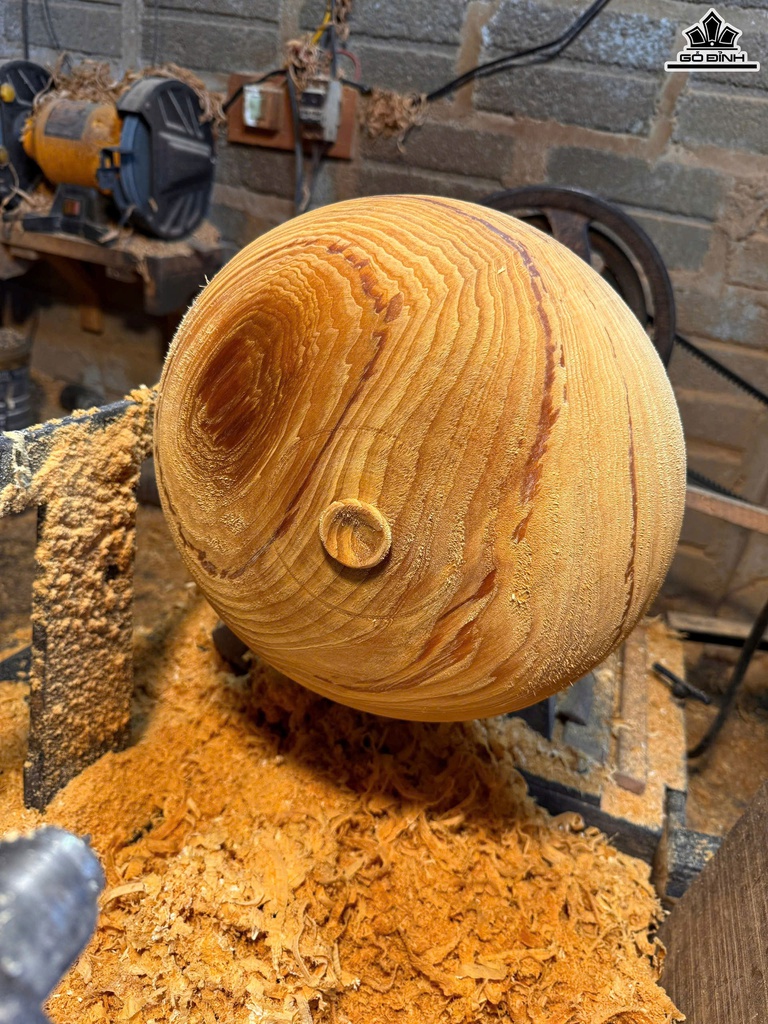 Chum Phú Quý Gỗ Ngọc Am Cao 14 Đường Kính 29 (cm)