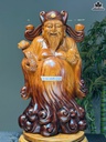 Tượng Thần Tài Gỗ Hương Cao 76 Ngang 43 Sâu 33 (cm)