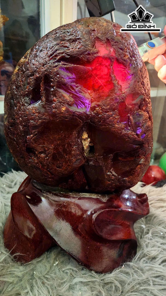 Huyết Thạch Hỏa Ngọc Cao 33 Ngang 25 (cm) - 12kg