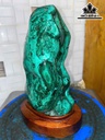 Tác Phẩm Đá Khổng Tước - Malachite Cao 25 (cm) - 3,3kg