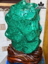 Tác Phẩm Đá Khổng Tước - Malachite Cao 38 Ngang 24 (cm) - 12,3kg