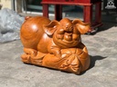 Tượng Heo Gỗ Ngọc Am Cao 28 Ngang 52 Sâu 36 (cm)