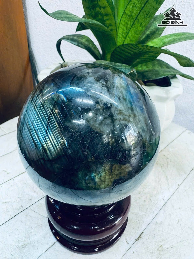 Bi Cầu Xà Cừ (Hắc Nguyệt Quang) Đường Kính 11 (cm) - 1,8kg