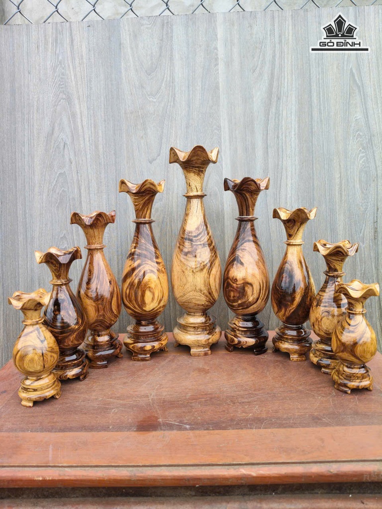 Bộ Gỗ Gụ Cao 15-35 Ngang 6-8 (cm)