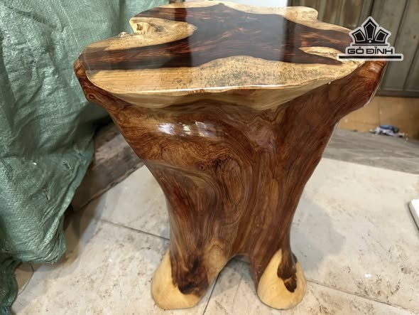 Đôn Gỗ , Gỗ Hương Đá Cao 45 Mặt 36-36  (cm) DH120