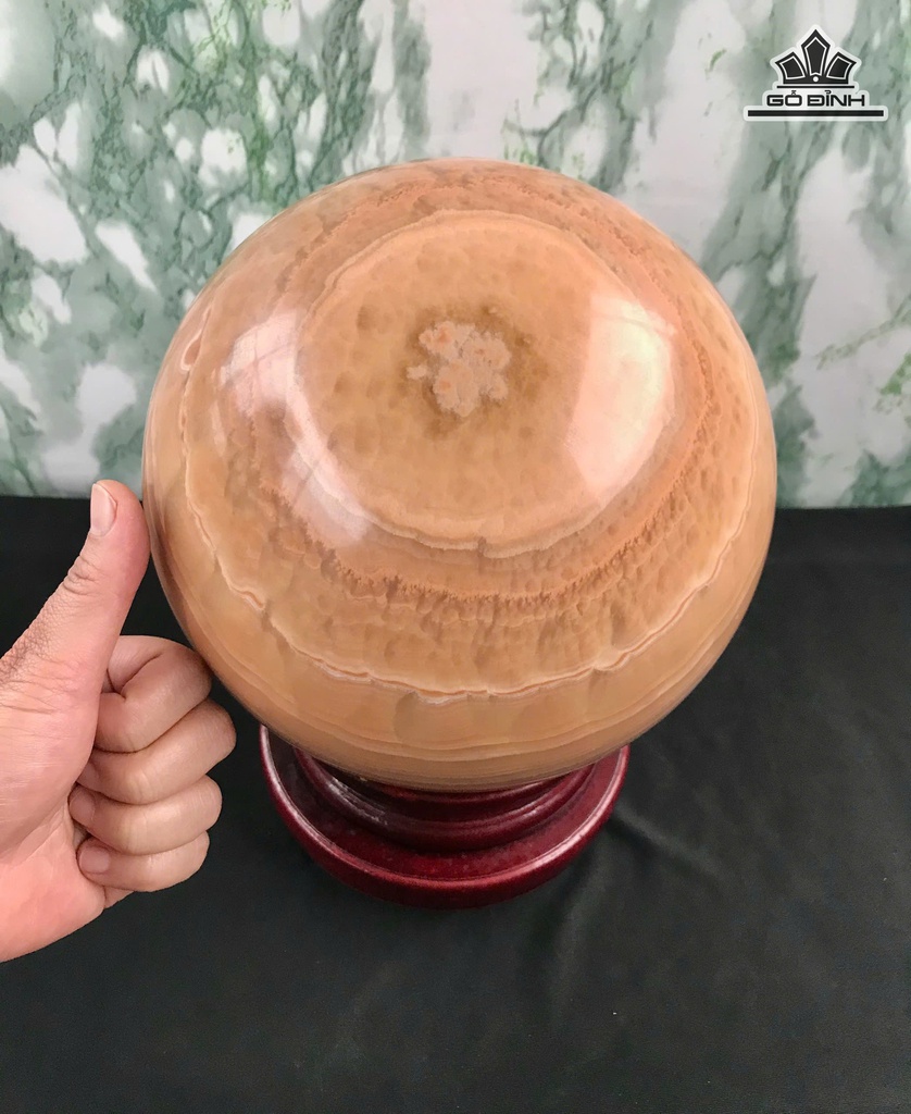 Cầu Ngọc Pakistan Onyx 12,2kg Đường Kính 19 (cm)