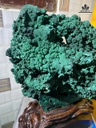 Tác Phẩm Đá Malachite Cao 37 Ngang 25 (cm) - 8kg
