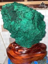 Tác Phẩm Đá Malachite Cao 40 Ngang 30 (cm) - 16,8kg