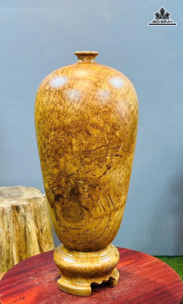 Bình Phú Quý Gỗ Nu Ngọc Am Cao 74 Đường Kính 35 (cm) - 30kg