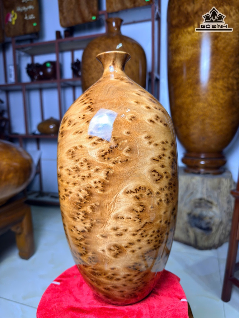 Chum Phú Quý Gỗ Nu Ngọc Am Cao 35 Đường Kính 18 (cm)