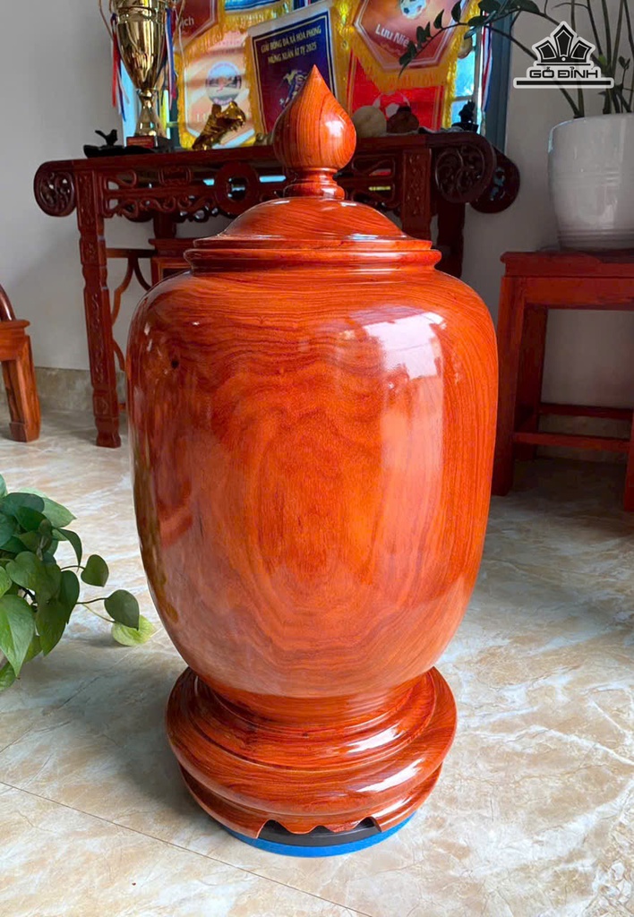 Bình Chóe Gỗ Cẩm Cao 66 Đường Kính 34 (cm) - 46kg
