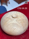 Chum Phú Quý Gỗ Ngọc Am Cao 15 Đường Kính 28 (cm)