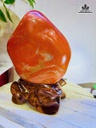 Tác Phẩm Đá Ngọc Bích (Nephrite Jade) Cao 29 Ngang 19 (cm) - 5,5kg