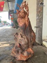Tượng Đạt Ma Sư Tổ Gỗ Sụn Hương Cao 103 Ngang 50 Sâu 36 (cm)