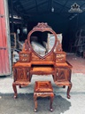 Bàn Trang Điểm Gỗ Cẩm Lai Rộng 120 Sâu 40 Cao 160 (cm)