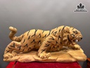 Tượng Hổ Phong Thủy Gỗ Ngọc Am Cao 28 Ngang 68 Sâu 21 (cm)