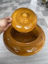 Thố Gỗ Hoàng Đàn Cao 23 Đường Kính 30 (cm)