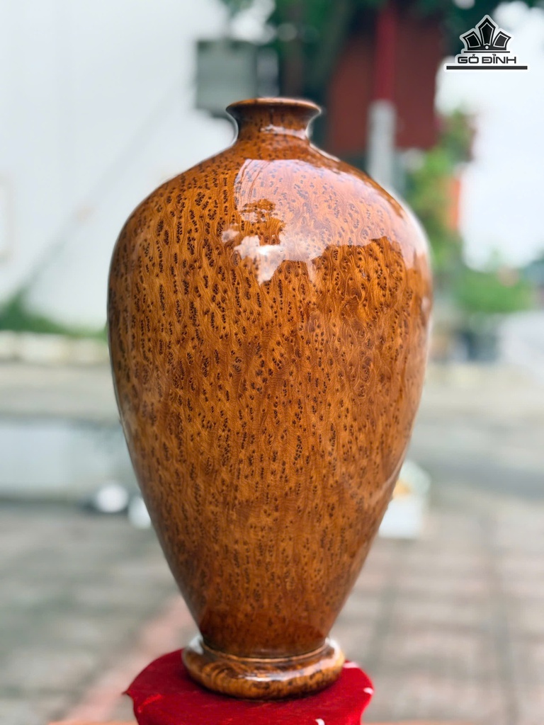 Chum Phú Quý Gỗ Nu Ngọc Am Cao 50 Đường Kính 30 (cm) - Luôn Đế 54 (cm)