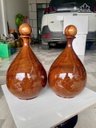 Cặp Gịot Nước Gỗ Cẩm Đá Cao 35 Đường Kính 20,5 (cm)