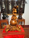 Hồ Lô Gỗ Sưa Bắc Cao 52 Ngang 33 Sâu 27 (cm) - Kỷ Cao 8 (cm)