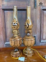 Cặp Đèn Gỗ Gụ Cao 40 (cm)