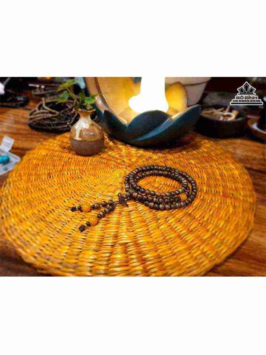 Vòng Hạt Tròn Gỗ Trầm Hương Quảng Nam  Loại 8 Li